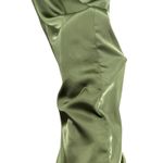 LanTing Bride TS Couture Olive Green Satin Draped One‎ Shoulder Gown NWT Small Photo 7