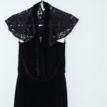 L'Agence ‎ Black Velvet Halter Jumpsuit Size 2 Photo 1