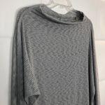 Bobeau Gray High Neck Dolman Sleeve Oversized Sweater Size M Casual Loungewear Photo 5