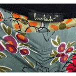 Loco Lindo floral green Boho Sleeveless Sundress dress size S. Photo 5