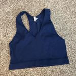 Zenana Navy crop tank  Photo 0