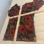 Cathy Daniels  Women Size M Floral Knit Sweater Long sleeve Round Neck Pullover Photo 7