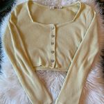 Crop top Mustard Yellow Size M Photo 1