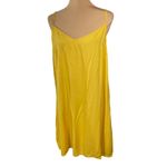 Akemi + Kin Tunic Dress Yellow Gold Slip Embroidery Bell Sleeve Size XL Extra La Photo 11