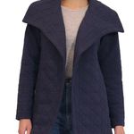 Bagatelle Navy Blue Women's Quilted Jacket Photo 0
