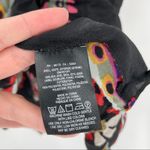 HD in Paris Anthro 100% Silk Paisley Asymmetrical V-Neck Sleeveless Blouse Photo 6