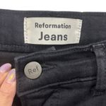 Reformation  Harper Jeans Black High Rise Skinny Black 31 / 12 Basic Staple Chic Photo 4