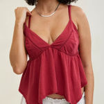 Aerie  Beautiful Nights Babydoll Tank Top Photo 0