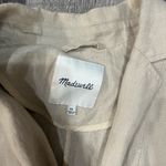 Madewell Linen Belted Long Blazer Photo 3