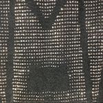 Betsy and Adam Betsy‎ & Adam Black Metallic Evening Gown 6P Geometric Pattern Dress NYE Photo 13