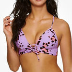 Hula Honey  Swimwear True Spots‎ Lace-Up Midkini Juniors Small NWR Photo 0
