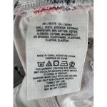 Pilcro by Anthropologie White Floral Mid Rise Skinny Jeans 25 Photo 3