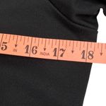 prAna  Breathe V-Neck Athletic Top Women Sz L Black Stretch Yoga Sporty Made USA Photo 7