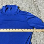We The Free Royal Blue Long Sleeve Turtleneck Top Women's Size L Photo 4