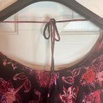 Free People  Womens Up for Anything Western Smocked‎ Tie Closure Top Size Small Photo 6