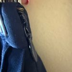 J.Crew J.‎ Crew Pleated Skirt Size 4 Striped Navy Burgundy Career Party Photo 5