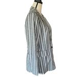 Banana Republic Pin Striped Black/White Blazer/Jacket. Size 6 Photo 2