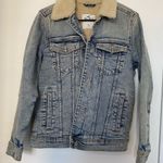 Hollister Denim Jacket Sherpa Lined Photo 0