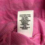 Cato large V-neck top pink bodice, has flower embroidery. Ruffle sleeve Photo 5