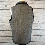 E2 Clothing  Vest Insulated Black & White Herringbone-Medium Photo 1