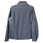 IZOD Blue Full Zip Fleece Jacket Women's Size Medium Preppy Classic Athleisure Photo 1