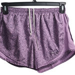 Nike  Dri-FIT Running Shorts Women's‎ Small Purple Print Athletic Gym Photo 0
