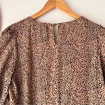 Petal and Pup  spotted ruffle tier midi dress womens SIZE 8 pockets Dalmatian print Photo 2