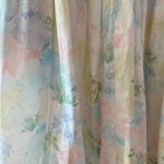 Selkie Shabby Chic Dress Sweetcorn Floral Watercolor Mini Dress Revolve Size XS White Photo 4