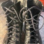 Steve Madden Black Crocodile-Embossed Men's Boots Photo 3