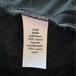 Studio Y  Black Lace Cardigan Jacket 3/4 Sleeve Small S Photo 6