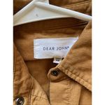 Dear John  Camel Tan Pearl Snap Western Festival Rodeo Corduroy Shirt Womens XS Photo 4