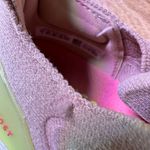 Adidas Women's Beige and Neon Sneakers Photo 1