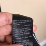 Chico's NWT Chico’s Travelers Women’s Black White Contrast Trim Trench Jacket Sz 4 / 6 Photo 10