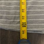 Wishlist Gray Striped Puff Sleeve Top Size L NWT Casual Soft Tee Photo 14