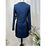 Laundry by Shelli Segal Night Sky Long Sleeve Scoop Neck Mini Dress Blue Black 8 Photo 10
