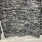 Mossimo Heathered Grey Knit Split Back Hoodie size XS Gray Photo 5