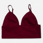 Out From Under Burgundy Crop Top Photo 0