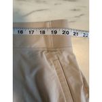 Athleta  Skirt Tan Size 20 Pleated Athletic Skort Golf Tennis Shorts Zip Pockets Photo 6