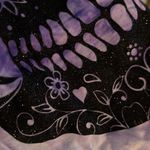 Midnight Hour Tie dye sparkle skull tank top Photo 1