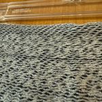 Talbots Polka Dot Scarf Metallic Accents Acrylic Wool Blend Made In Italy Photo 3