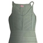 Pink Lily  Women's Mint Knit Tank Midi Dress Size Medium Photo 1