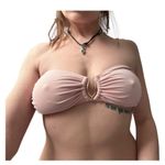 Vince Camuto Bandeau Bikini Top With Ring Front womens xs Photo 1