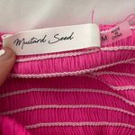 Mustard Seed Hot Pink Romper Photo 2