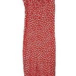 Old Navy NWT Red Floral Sleeveless Cropped Jumper Jumpsuit Photo 1