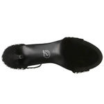 Chinese Laundry  8.5 Black Rhinestone Heels Sandals Ankle Strap Holiday Glam NEW Photo 8