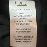 Lulus Wowing Wonder Black Floral Jacquard Smocked Tie-Strap Tiered Midi Dress Photo 15