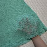 Victoria's Secret Victoria’s Secret Lace Sheer Lingerie Slip Dress Sz M Medium Teal Green Photo 5