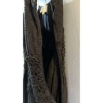 LOVE the Label Anthropologie Black Flocked Lace Crochet Tiered Cotton Maxi Sz XS Photo 10