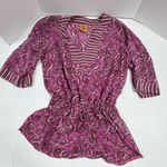 Tory Burch Tory‎ Burch Silk Caftan Tunic Dress /Cover Up - Size XS / S. Photo 13
