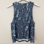 Sweaty Betty  Blue Snake Print Activate Workout Vest Top NEW Photo 2